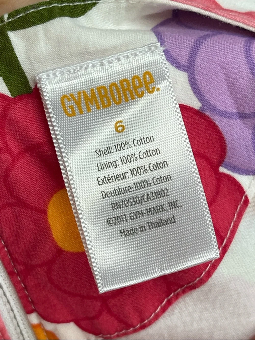 Gymboree size 6 pretty posies dress